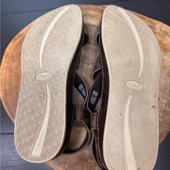 Chaco Wayferer leather sandals in Otter Size 10 - Picture 4 of 6